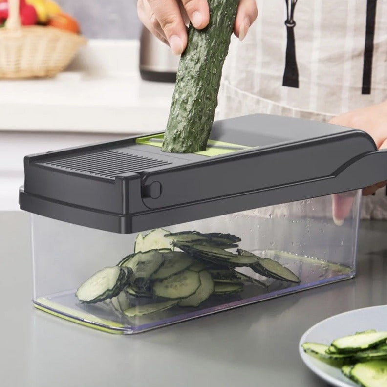 Râpe-coupe-légumes et fruits multifonctions 10 en 1 - FruitCutter™
