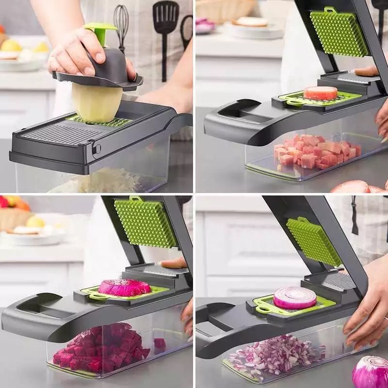Râpe-coupe-légumes et fruits multifonctions 10 en 1 - FruitCutter™
