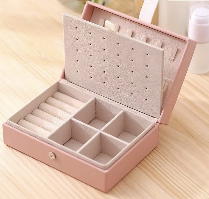 Boîte de rangement à bijoux portable, EarringBox™