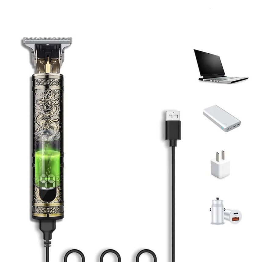 Tondeuse électrique Rechargeable Vintage T9 - BarberPro™