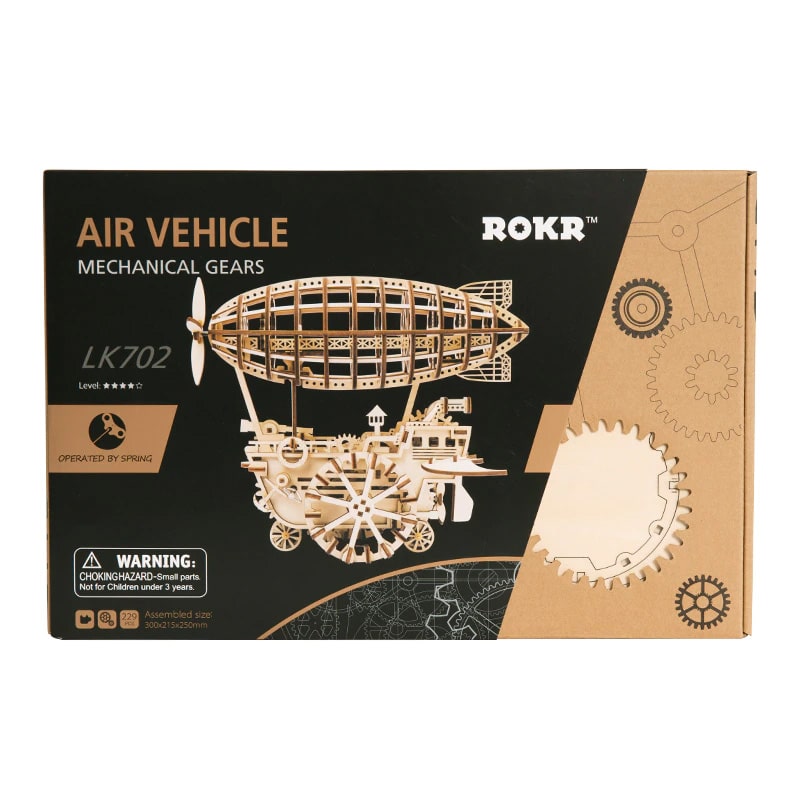 Jeu de Construction en Bois - WoodGift™