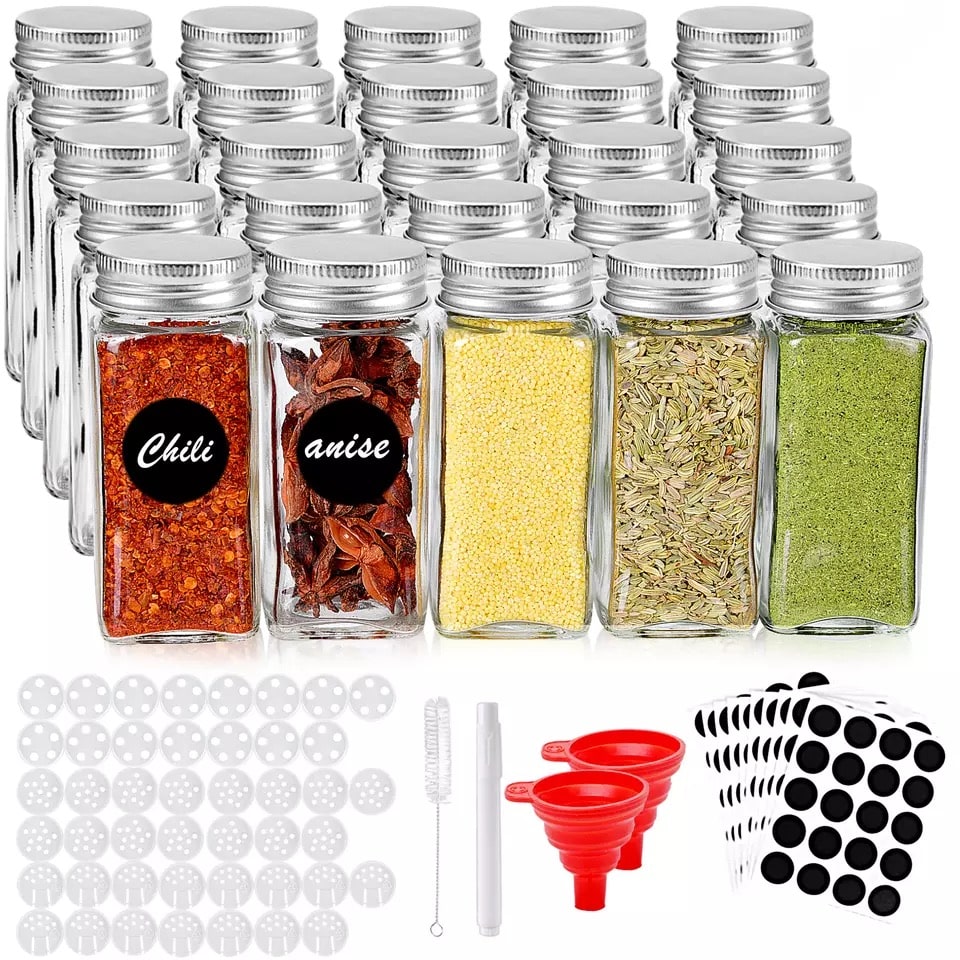 Bocaux à Épices en Verre - SpicyJars™