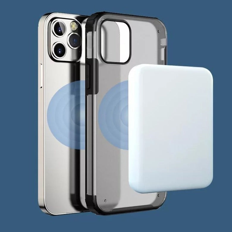 Mini magnetic charger, external wireless battery for iPhone, headphones - MiniBattery™
