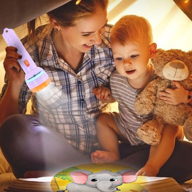 Torch with projector for baby and child - ChildLamp™
