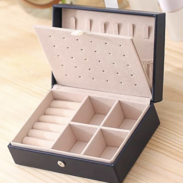 Boîte de rangement à bijoux portable, EarringBox™