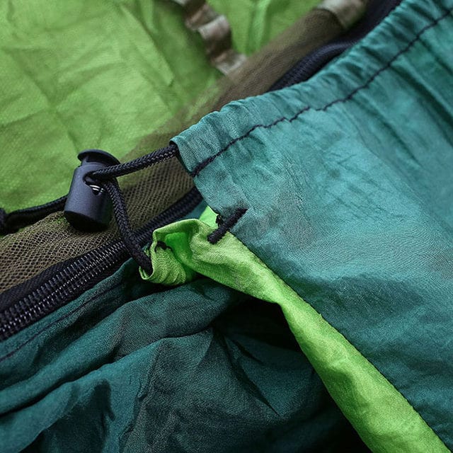Hamac et tente de camping léger et portable, auvent de pluie, moustiquaire imperméable - HamacNylon210