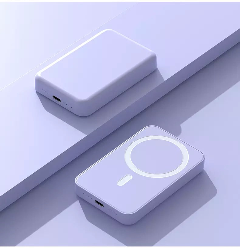 Mini magnetic charger, external wireless battery for iPhone, headphones - MiniBattery™