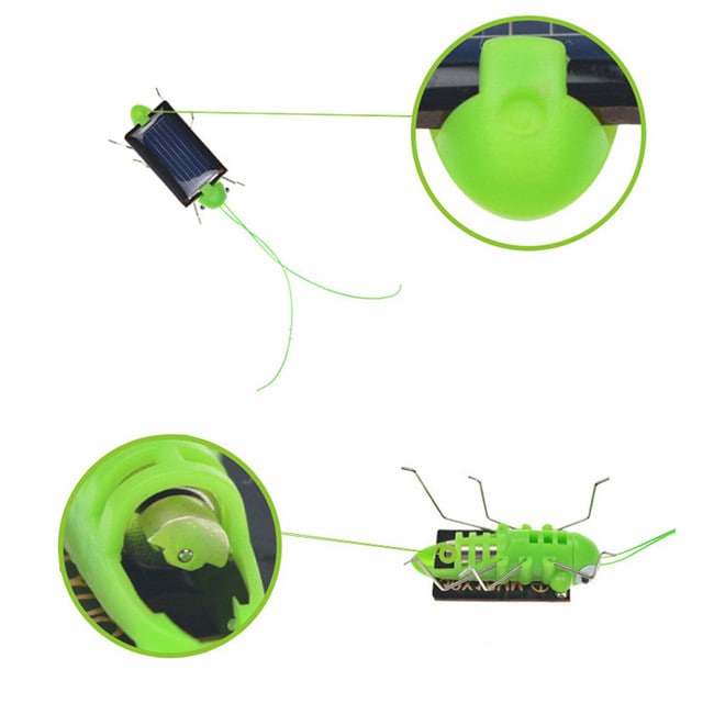 Solar-powered jumpers, robot toys, battery-free gadgets - Grasshopper™