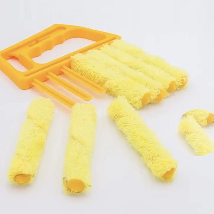 Brosse de nettoyage de rideau de persienne détachable, nettoyage de grille - Clean’Stores™