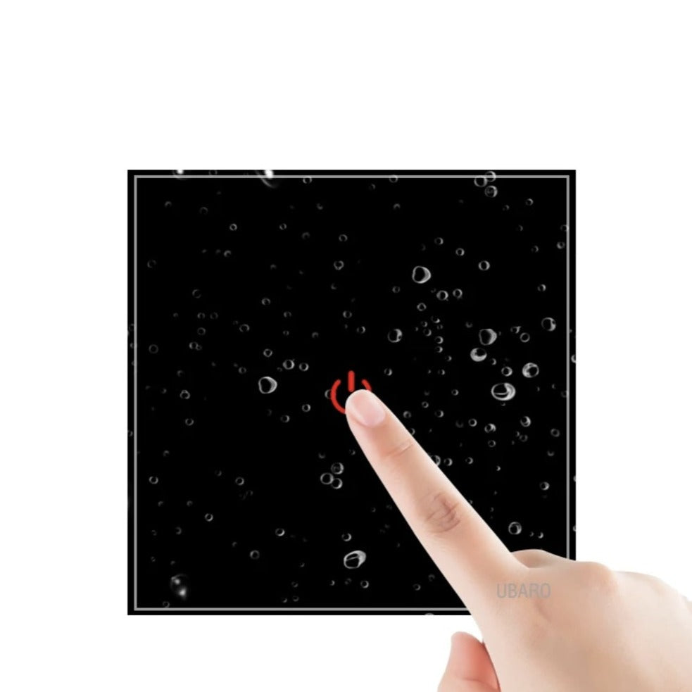 Interrupteur mural tactile en verre - GlassCapacitor™