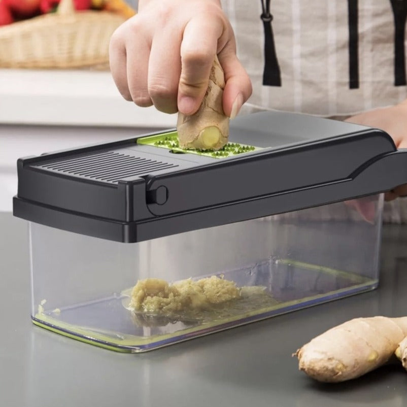 Râpe-coupe-légumes et fruits multifonctions 10 en 1 - FruitCutter™