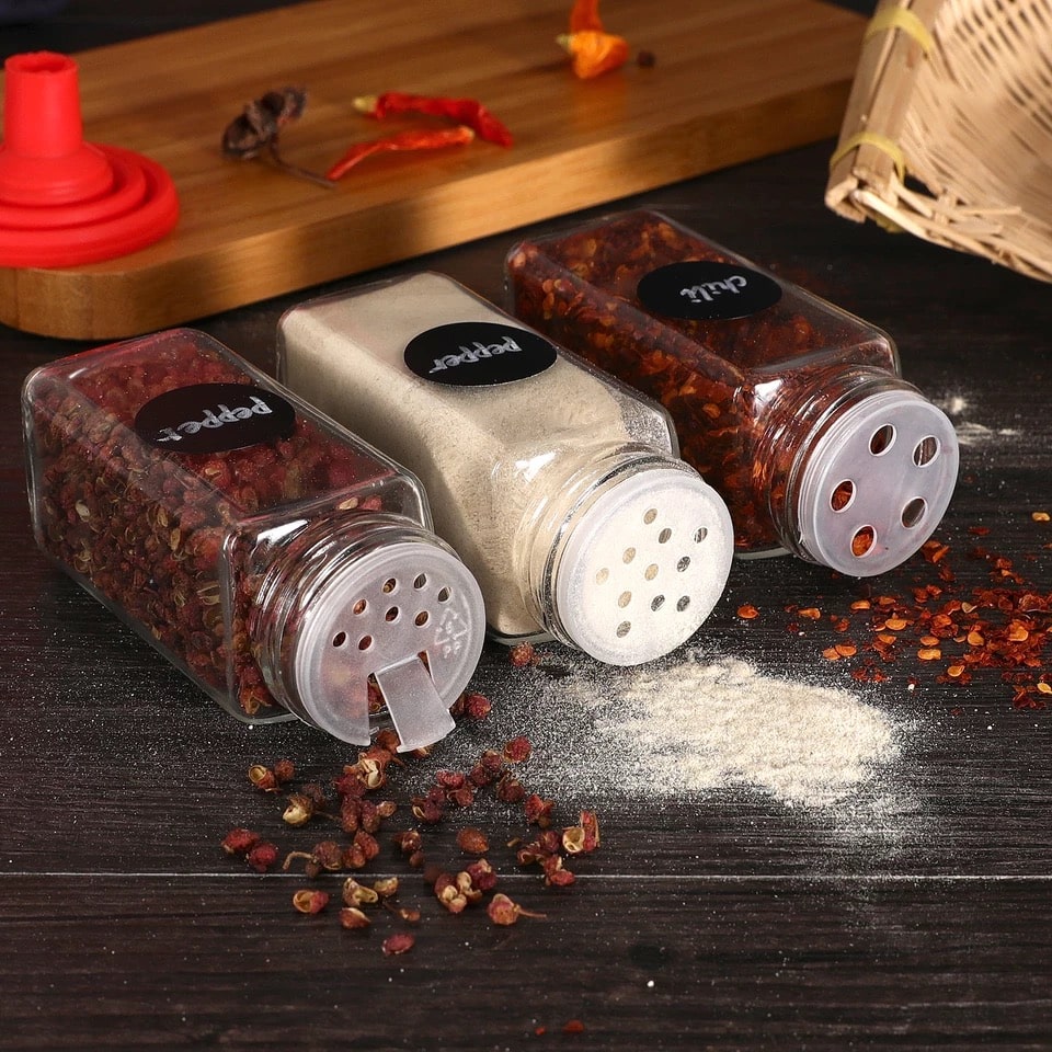 Bocaux à Épices en Verre - SpicyJars™