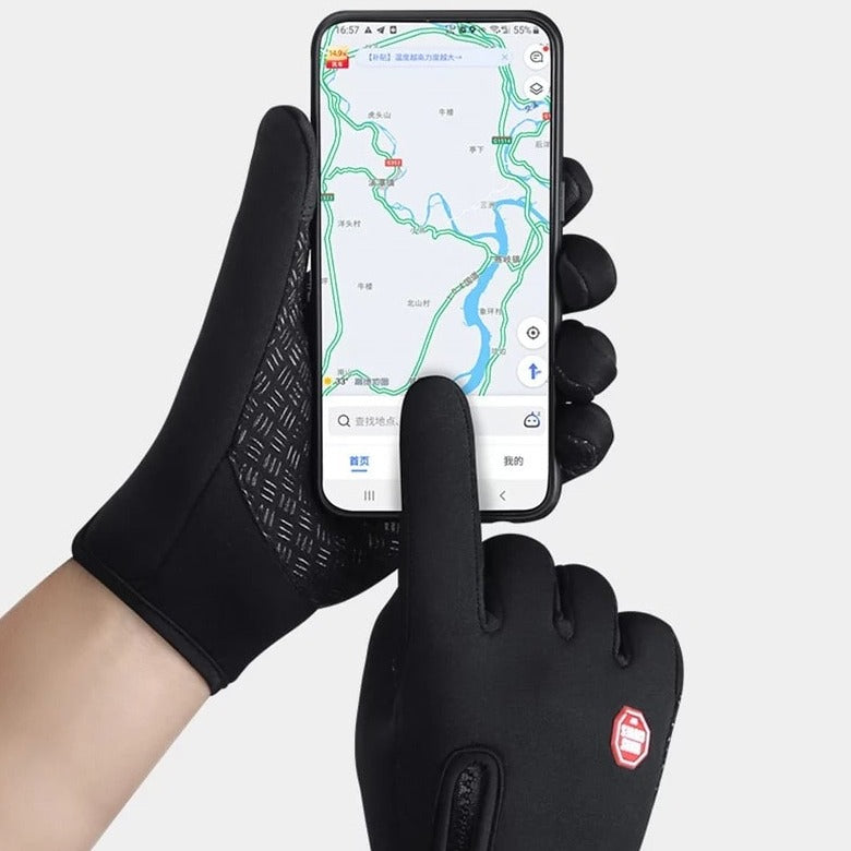 Warm, windproof, non-slip touchscreen winter gloves, unisex - HotGloves™