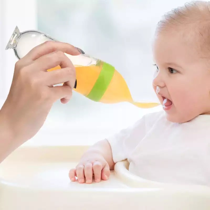 Cuillère-gourde pour bébé Anti-splash - BabySpoon™