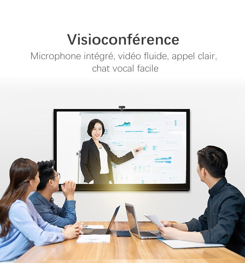 Webcam Full HD 1080P en USB - HDcam™