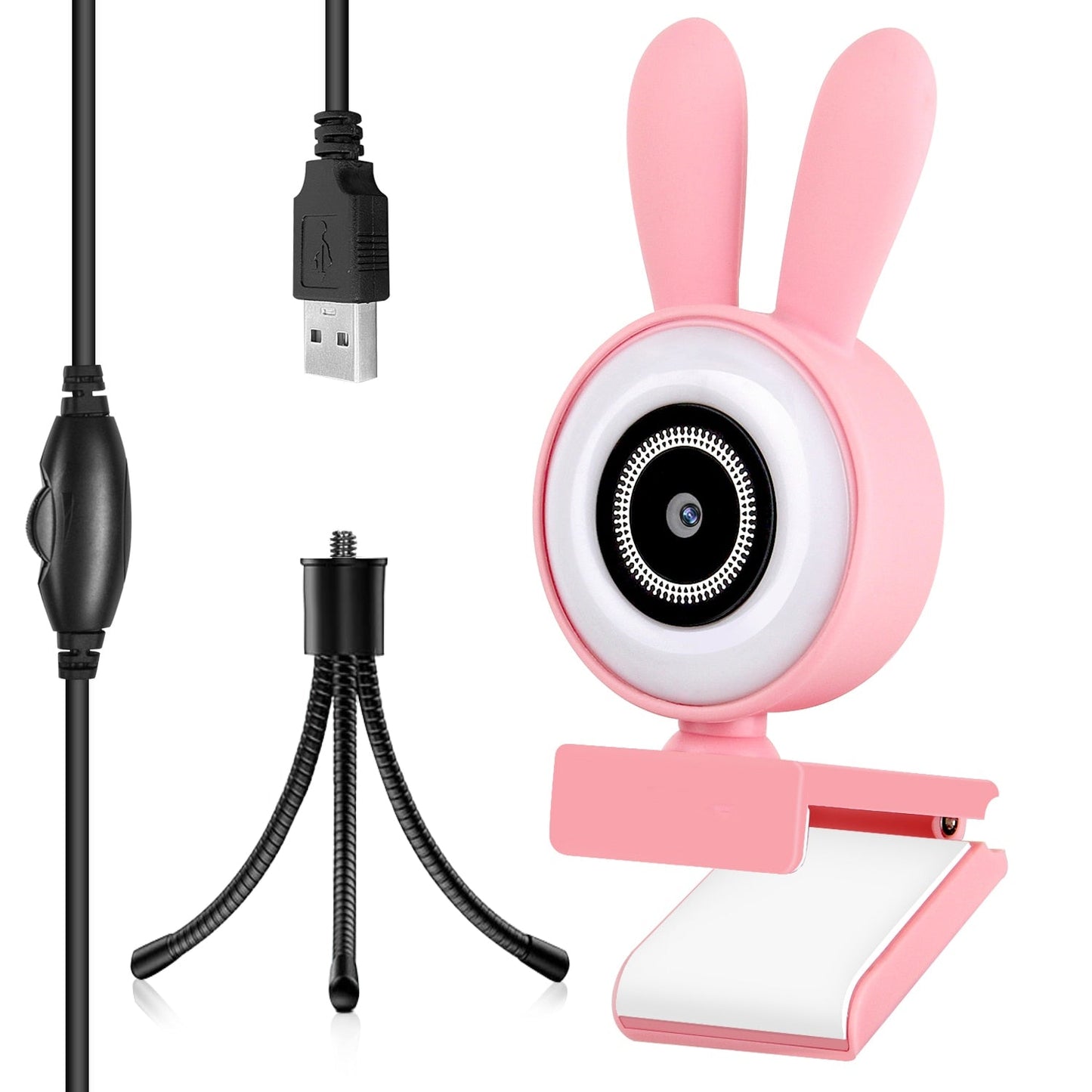 Webcam Lapin Rose 1080P - Rabbitcam™