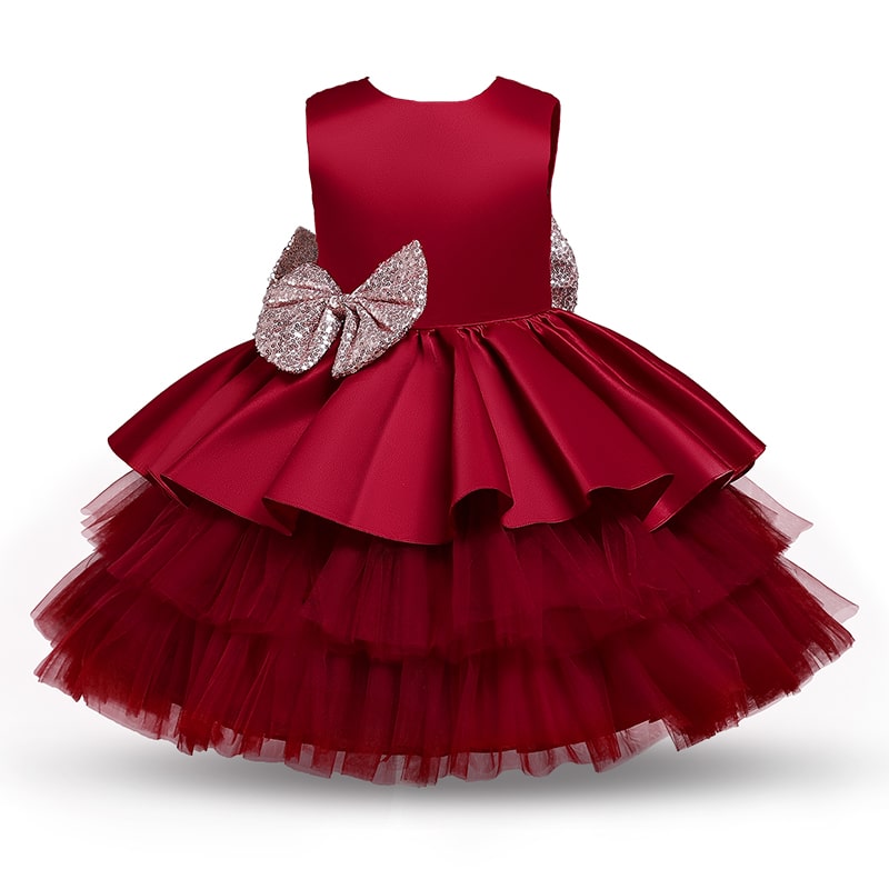 Robe Tutu à gros nœud pour Fille - Princess™