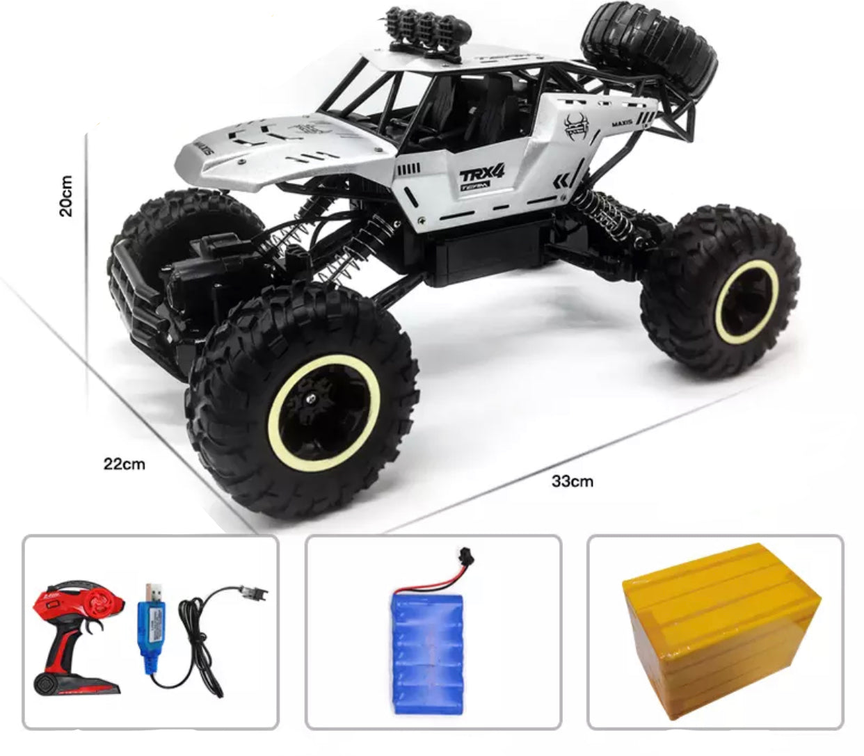 4x4 radio télécommandé tout-terrain - GeantTruck™