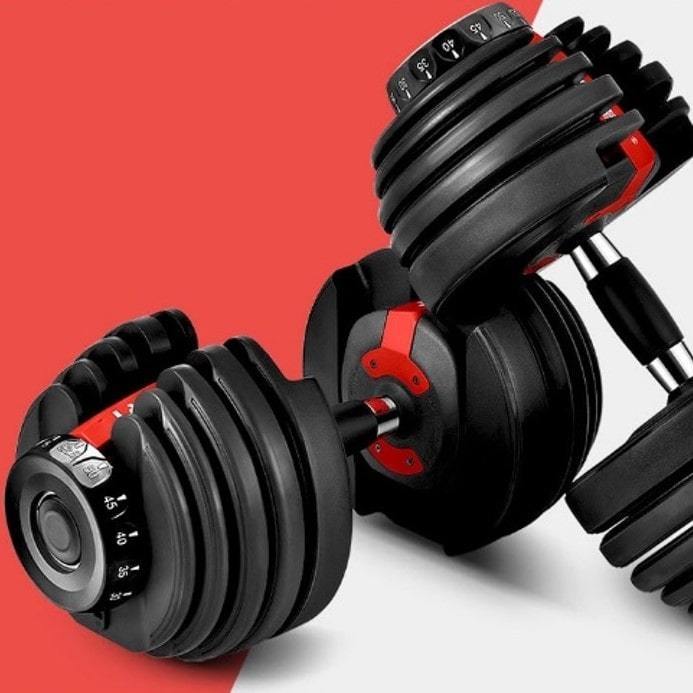 Dumbflex™ - Haltères réglables intelligentes 2,5 à 24 KG - Le Grenier Parisien