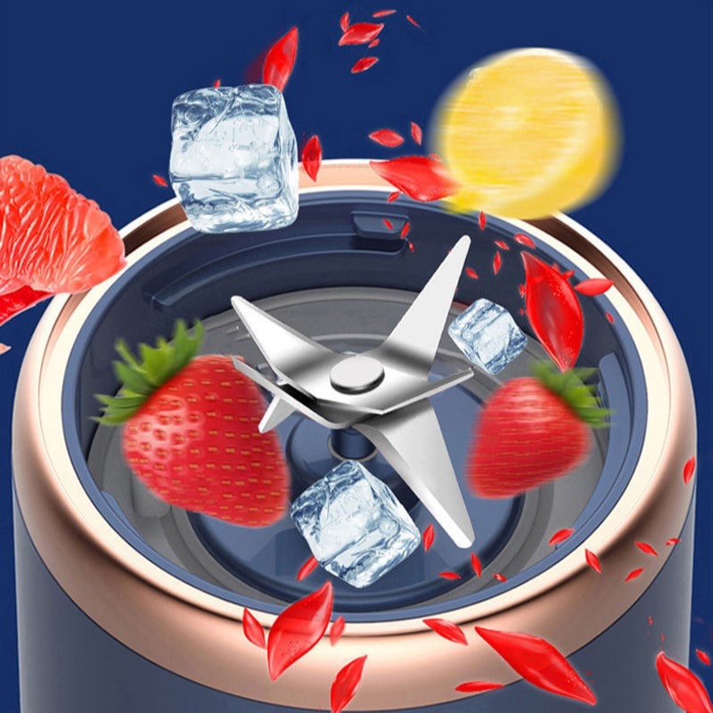 Presse-Agrumes Electrique Portable à 6 lames - JuiceBoost™