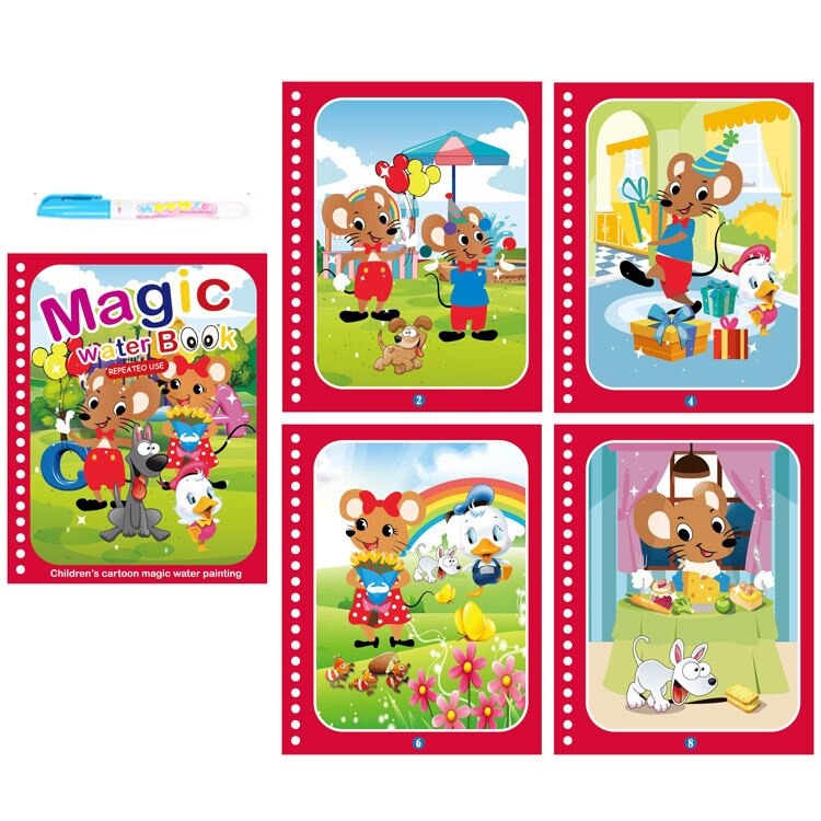 Reusable coloring book - MagicColorBook™