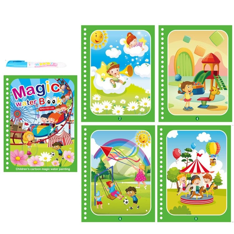 Reusable coloring book - MagicColorBook™