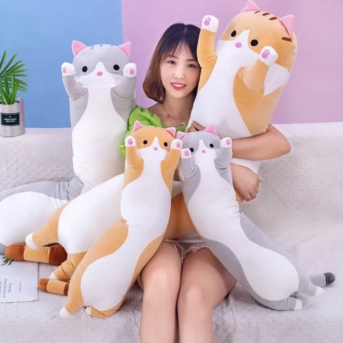 Traversin en forme de chat - CatPillow™