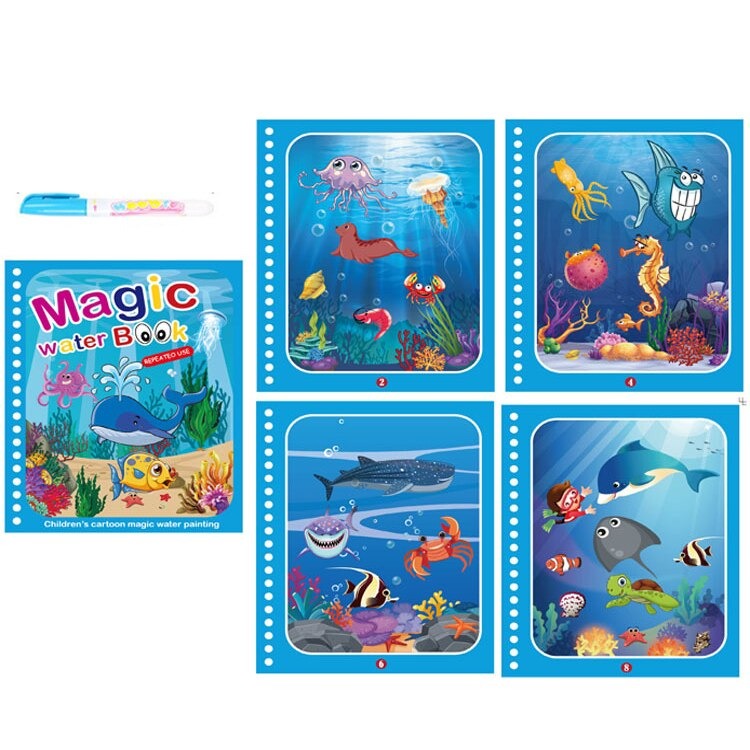 Reusable coloring book - MagicColorBook™