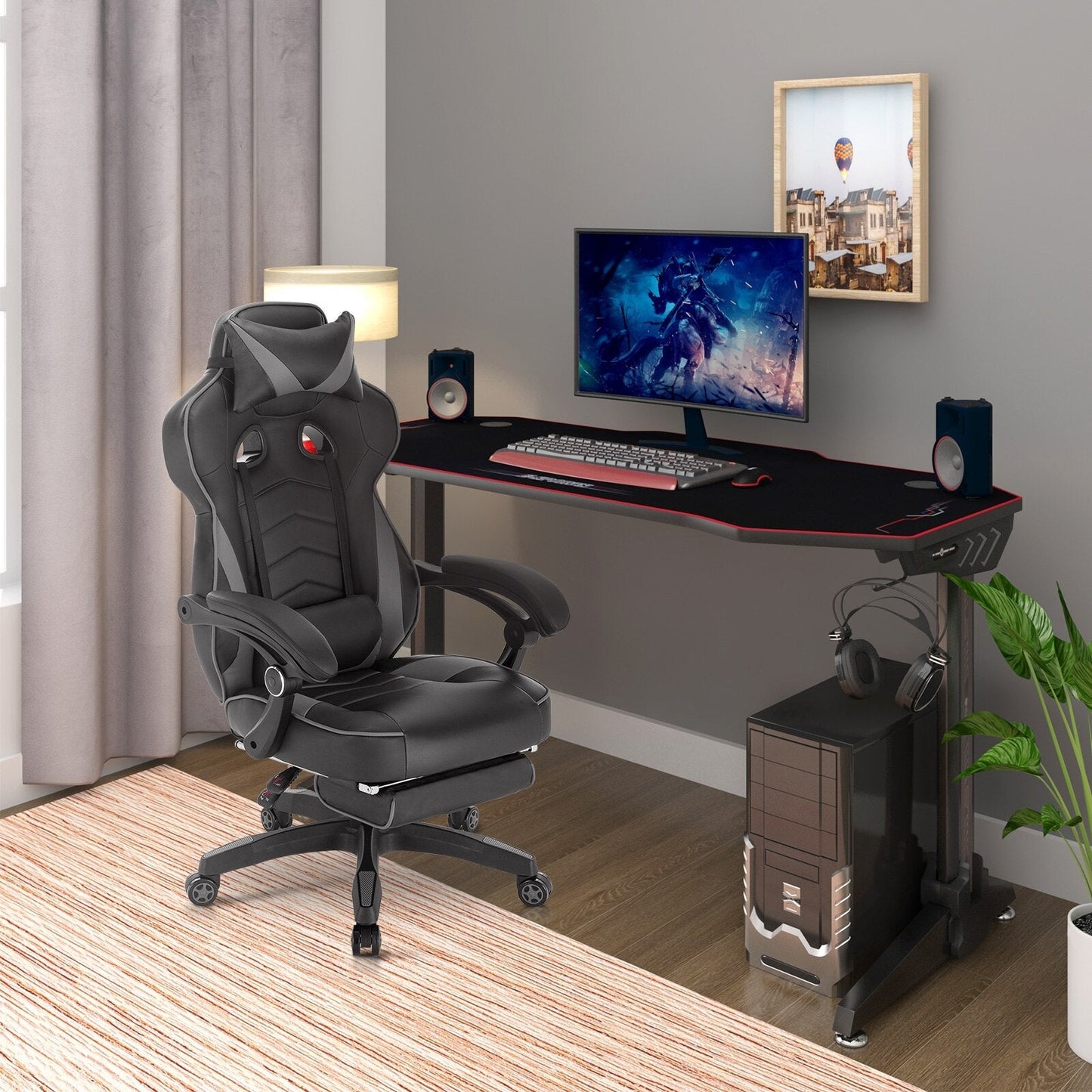 Table de Gaming avec éclairage LED RGB - LightingDesk™