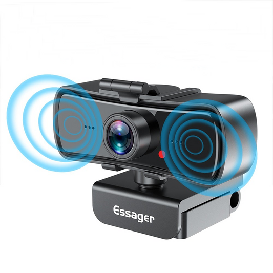 Webcam Full HD autofocus et réduction de bruit - Essager™