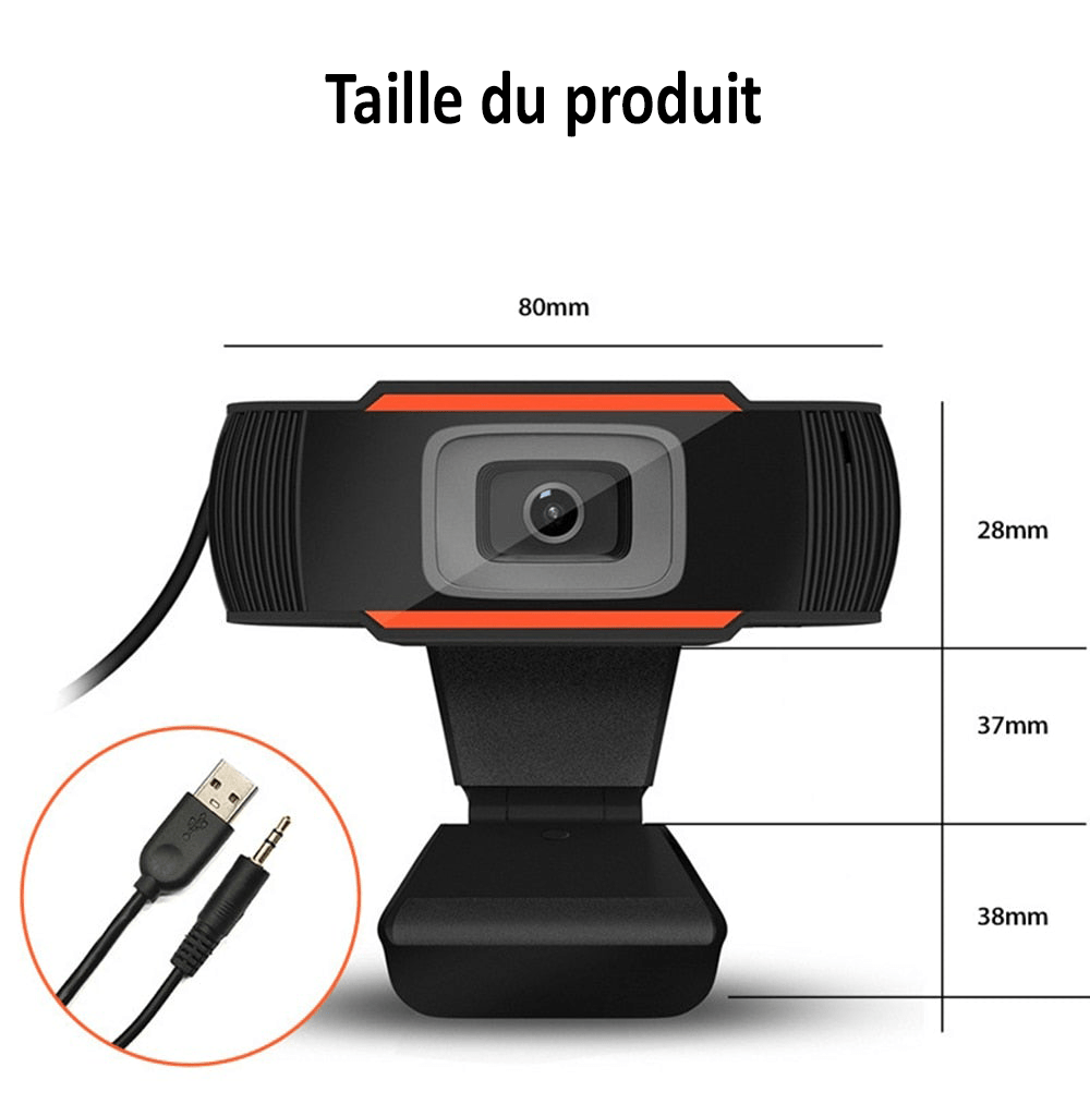Webcam Full HD Plug And Play Gamer - RedLine™