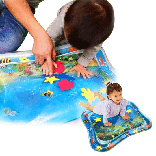 TAPIS JEU D'EAU GONFLABLE POUR BÉBÉ - BABY PAD ™ - Le Grenier Parisien