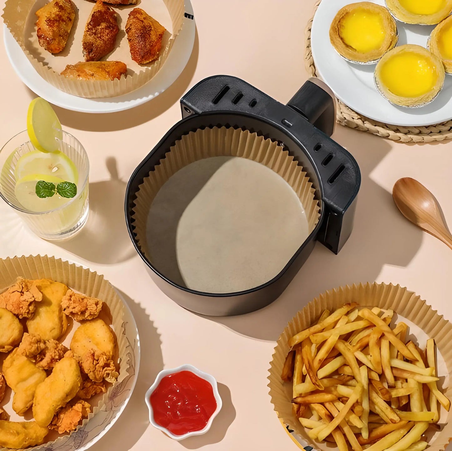 Paniers CleanFry™ - Utilisation facile dans votre friteuse sans huile