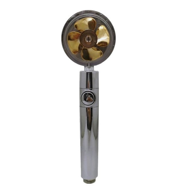 Economy showerhead with turbo propeller and high flow rate - TurboShower™