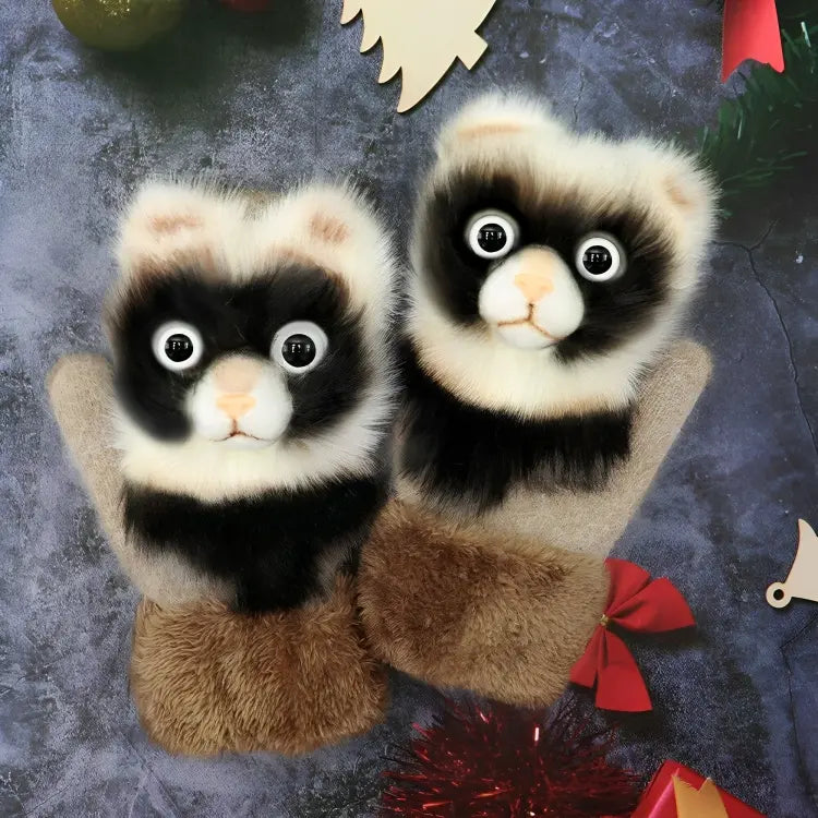 Mitaines animaux - Idée de cadeau qui porte chaud - Le Grenier Parisien
