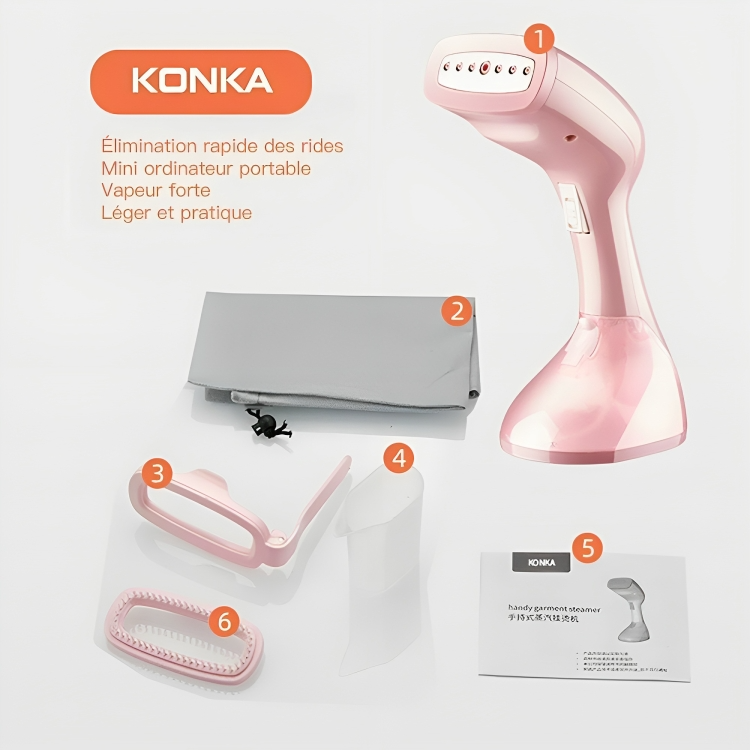 Défroisseur à Vapeur Portable - Konka™ - Le Grenier Parisien