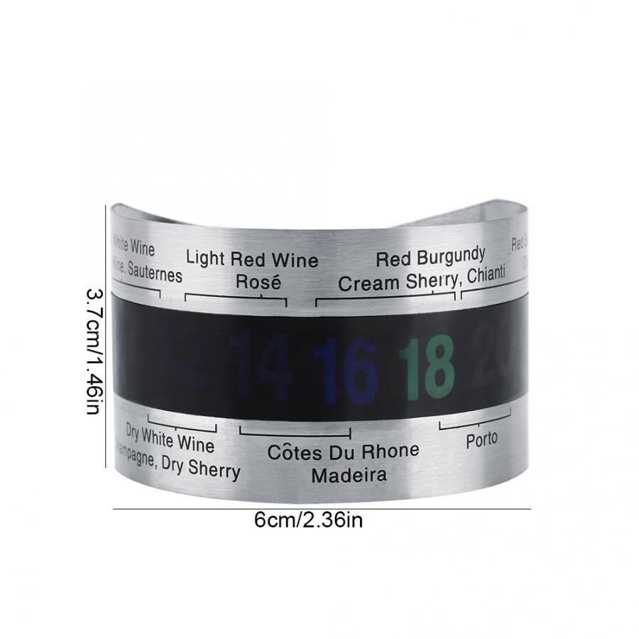 Bracelet Thermomètre pour Vin - ThermoWine™ - Le Grenier Parisien