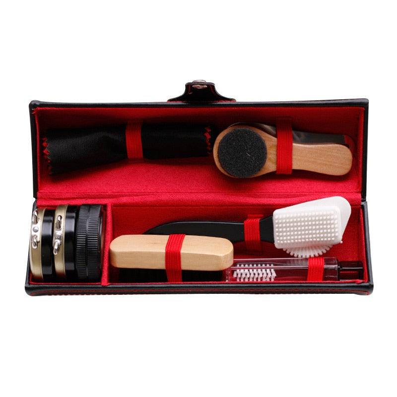 Kit 10 en 1 nettoyage pour chaussures en cuir - LeatherClean™ - Le Grenier Parisien