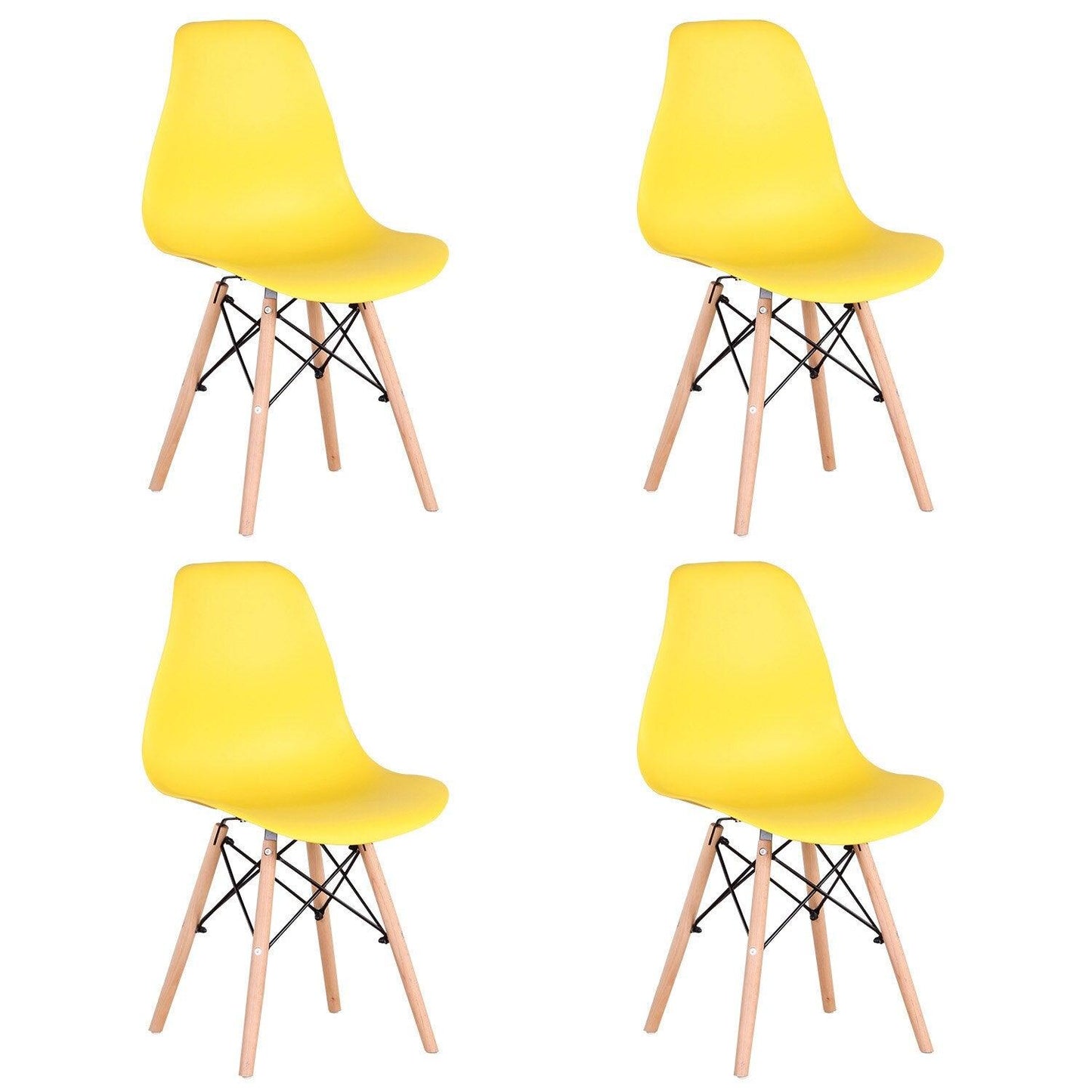 Chaise de salle à manger style nordique - DSW™ LOT DE 4 & 8 - Le Grenier Parisien