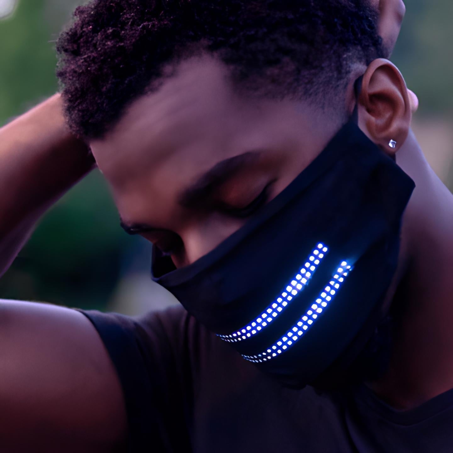 Light Couture™ - Masque écran matriciel LED