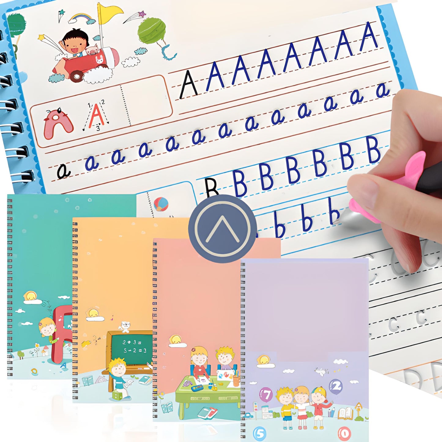 Mon Livret Magique - Pratique et écologique pour l'apprentissage ludique des enfants