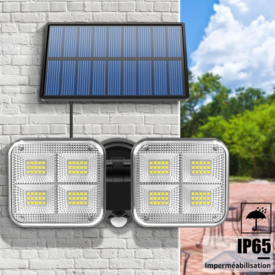 High-intensity outdoor solar lamp - YOKI™