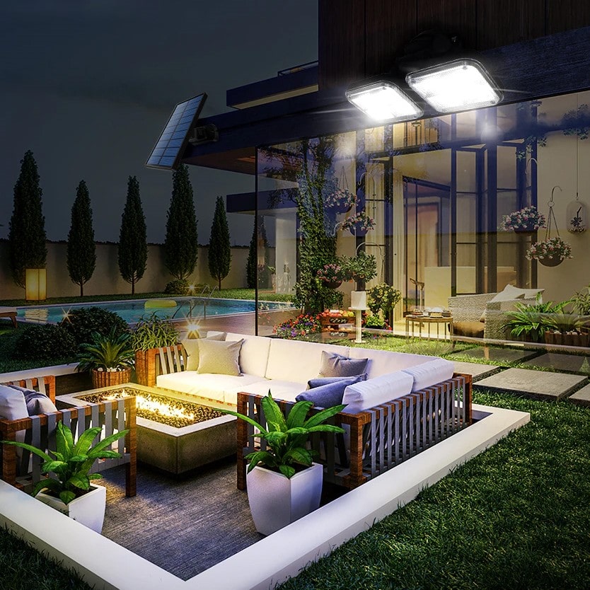 High-intensity outdoor solar lamp - YOKI™