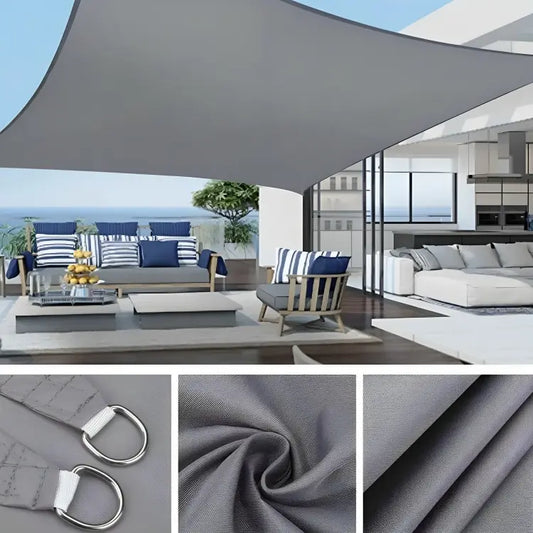 Voile d'ombrage SunStopper™ pour jardin extérieur, plage, camping, patio, piscine, auvent, tente, parasol
