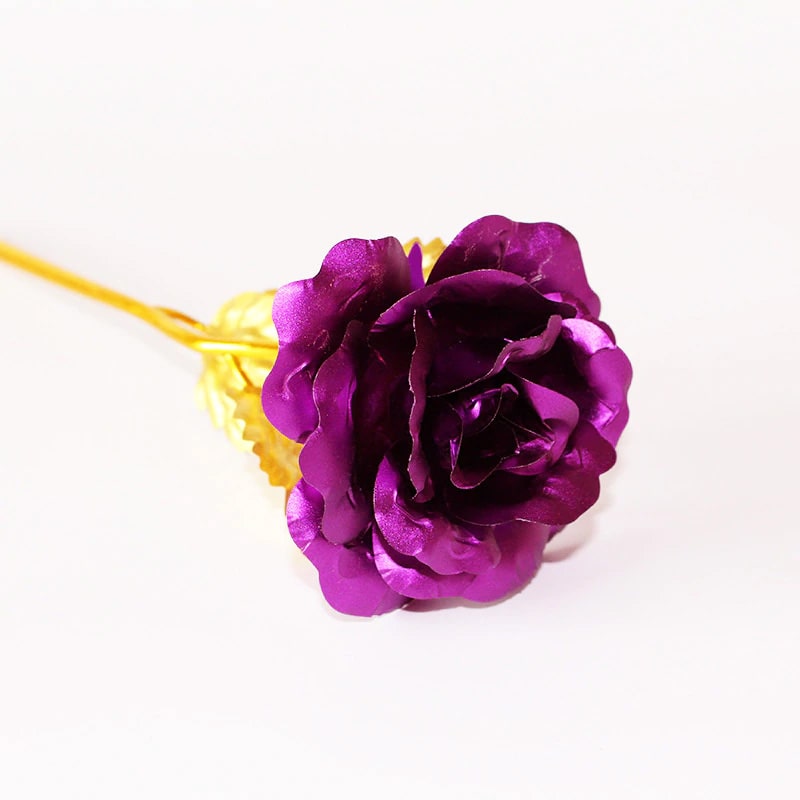 Rose Eternelle serties de Feuilles d’or - Rosae Eterna™