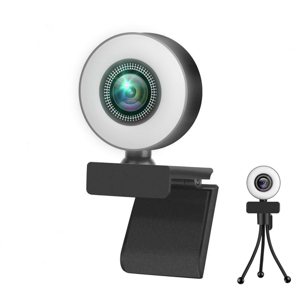 Webcam 4K avec Éclairage - LightCam™