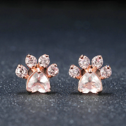 Boucles d'oreilles "Patte de chat" 🐾