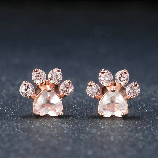 Boucles d'oreilles "Patte de chat" 🐾