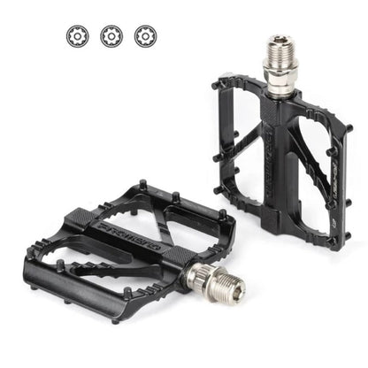 Ultra-light, three-bearing, non-slip bicycle pedals, quick-release aluminum-alloy bicycle accessories - GlidePro™