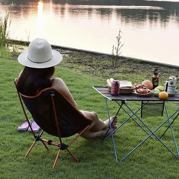 Ultra lightweight folding and portable chair for camping, beach, fishing, travel, hiking, picnic - UltraLightChair™